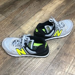 New Balance 574 Sneaker Lime Green/ Gray